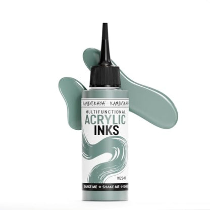 Acrylic Inks for Artists - 'Duck Egg' Acrylic Ink, 3.38 Fl Oz (100 ml) | Highly Concentrated, Multifunctional Liquid Acrylic Paint - color: Duck Egg