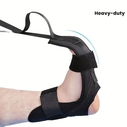 Leg Stretching Strap with Loops, Yoga Strap Foot and Calf Stretcher Band Stretch Bands Leg Stretcher Belt for Stretching Equipment Exercise Flexibility