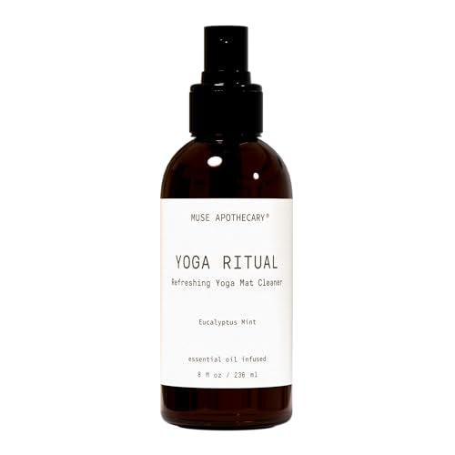 Muse Apothecary Yoga Ritual - Aromatic and Refreshing Yoga Mat Cleaner, 8 oz, Infused with Essential Oils - Eucalyptus Mint - size: 8 Fl Oz (Pack of 1)