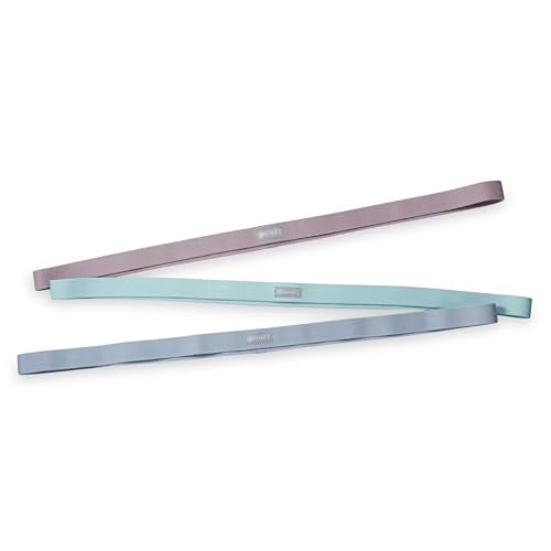 Gaiam Fabric Resistance Bands, 3-Pack (Light/Medium/Heavy)