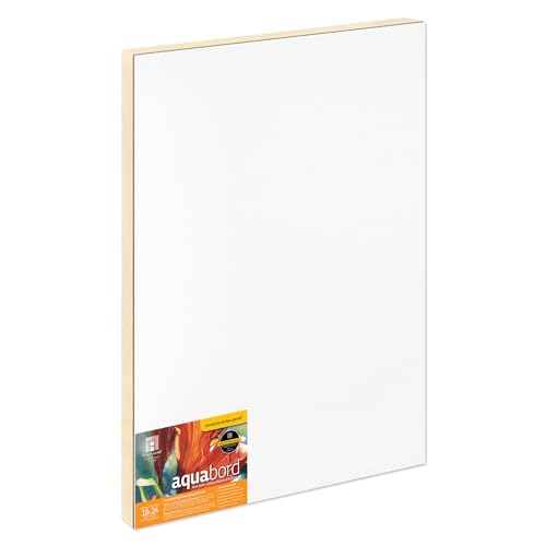 Ampersand Aquabord Panel for Watercolor and Gouache, 7/8 Inch Depth, 18X24 Inch (CBTC1824) - color: Flat Profile, size: 7/8 Inch, 18" x 24"