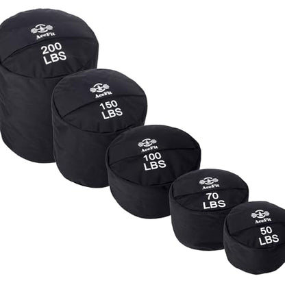 Acefit Training Sandbag for Working Out| Heavy Duty Workout Sandbags| Weights Sand Bags for Training, Exercise| Military Conditioning, Fitness, Cross-Training & Strength Training - size: 200 LB
