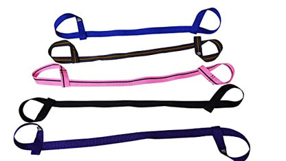 Yoga Mat Carrier Strap, Roller Skate Leash, Ski Boots Or Snowboard Shoulder Sling Made In USA. - color: Purple