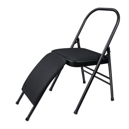 Foldable Yoga Stretching Chair with Lumbar Support