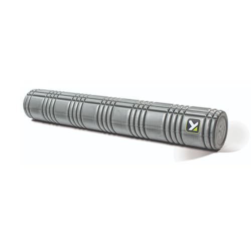 TriggerPoint CORE Foam Massage Roller with Softer Compression for Exercise, Deep Tissue and Muscle Recovery - Relieves Muscle Pain & Tightness, Improves Mobility & Circulation (12'', 18'', 36'') - color: Gray, size: 36-Inch