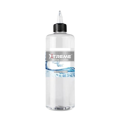 Xtreme Tattoo Ink Wetting Solution, Ultimate Solution to Keep Inks Fresh and Vibrant, Sterile, Vegan, Water-Based, Acrylic-Free (12 oz) - size: 12 fl oz