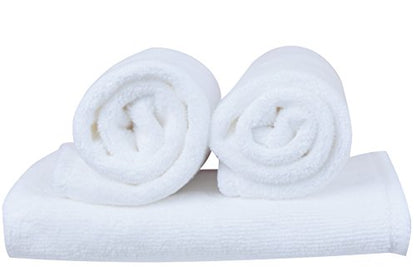 SINLAND Microfiber Gym Towels, Workout Sweat Towel 16x32In - color: Whitex3