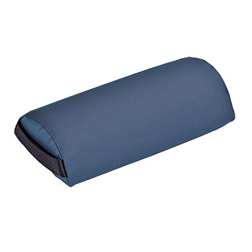 EARTHLITE Neck Pillow – Durable Massage Bolster, 100% PU Upholstery incl. Strap Handle/Professional Quality/Back Pain Relief, Mystic Blue - size: 3Lx6Wx13H