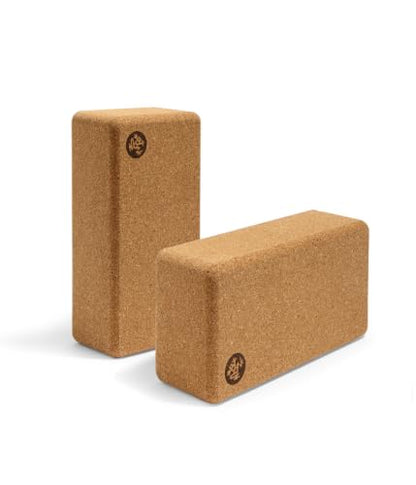 Manduka Yoga Block - Fine-Grain Block, Yoga Equipment, Home Gym Accessory, Pilates Tool, Lightweight for Travel, Extra Firm Workout Accessory with Comfortable Edges - size: 3" x 4" x 8.5"