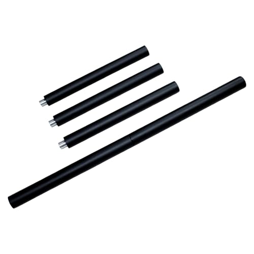 yoga stick is made of sturdy steel that is 5 feet high and an adjustable stretching stick, providing flexibility, agility, and balance. Covered with thick and comfortable foam layer - color: Black