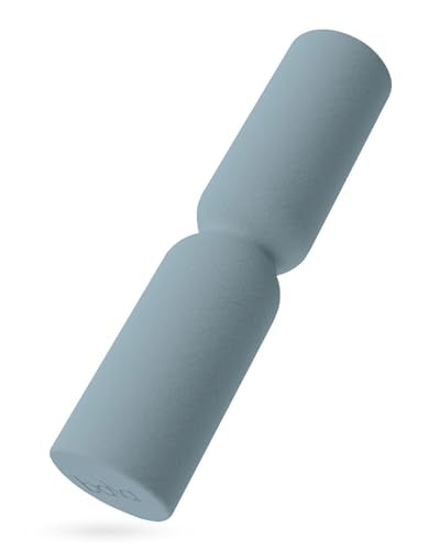 Bala Hourglass Foam Roller (Sea) - Soft Density Back Roller Foam for Physical Therapy, Deep Tissue Muscle Massage, Flexibility & Stretching - Workout Roller for Yoga, Neck, Back & Legs Exercise