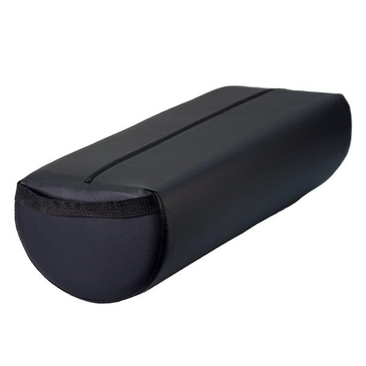 Physical Therapy/Massage Table Positioning Bolsters 26" x 9" x 6.25" (Black, Jumbo 3/4 Round) - color: Black, size: Jumbo 3/4 Round