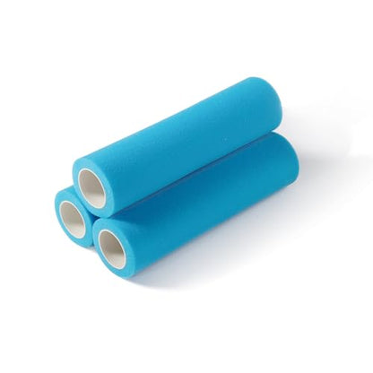 Voomey 9 Inch Foam Paint Roller 3 Pack, High Density Sponge Paint Rollers | for Smooth Wall and Furniture Finishing, Reusable Paint Tools for Home DIY and Professional Use - color: 3pcs blue