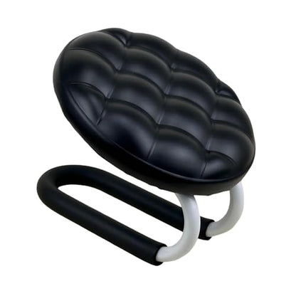 Kneeling Meditation Stool, Prayer Bench Gift Portable Kneeling Bench, Lightweight Meditation Bench Seat for Studio, Praying, Black - color: Black（round)