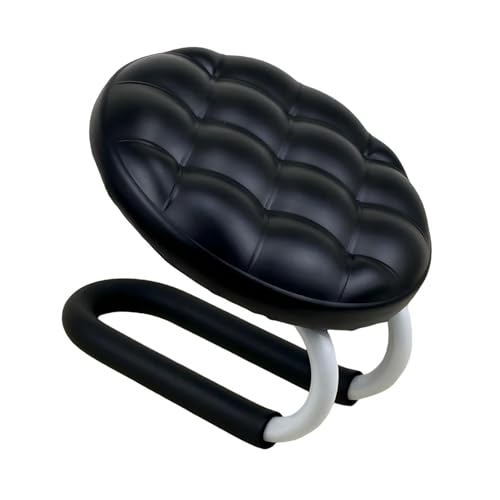 Kneeling Meditation Stool, Prayer Bench Gift Portable Kneeling Bench, Lightweight Meditation Bench Seat for Studio, Praying, Black - color: Black（round)