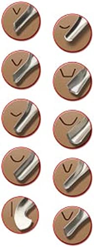 ESSDEE, Lino Cutters, Sizes 1-5, Box of 25 (LA25/5)