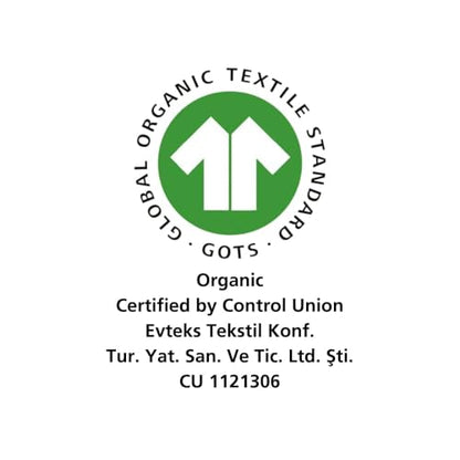 Dalisa Alina GOTS Organic Cotton Throw Blanket, White, 50x60 in - color: White, size: 50x60