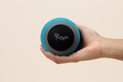 Posture Magic Massage Ball Set for Myofascial Trigger Point Release & Deep Tissue Massage - Set of 6 - Large Foam/Small Foam/Lacrosse/Peanut/Spiky/Hand Exercise Ball (Blue) - color: Blue