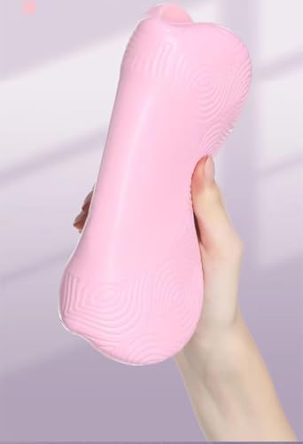 2pc Extra Thick Yoga Knee Pad - Cushion Your Knees, Elbows, Wrists, Hands & Head for Maximum Fitness & Pilates Performance! - color: Pink