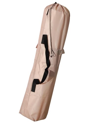 40"x7"x7" (Tan, M) Replacement Bag for Folding Camping Chair, Camp Chairs, Hammock, Yoga Mat, Beach Chair, Umbrella, Tent Bag 420D Oxford Polyester Fabric w/Side Pockets - color: Tan, size: Medium 40"x7"x7"