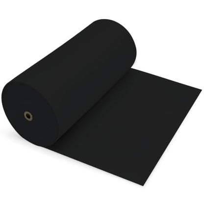 54IN X 600FT Plastic Table Cover Roll with Cutter Box, Cut to Size Plastic Table Cloths for Parties, Birthday, (Black, 54"x7680"(Rectangular)) - color: Black, size: 7680" x 54" (Rectangular)