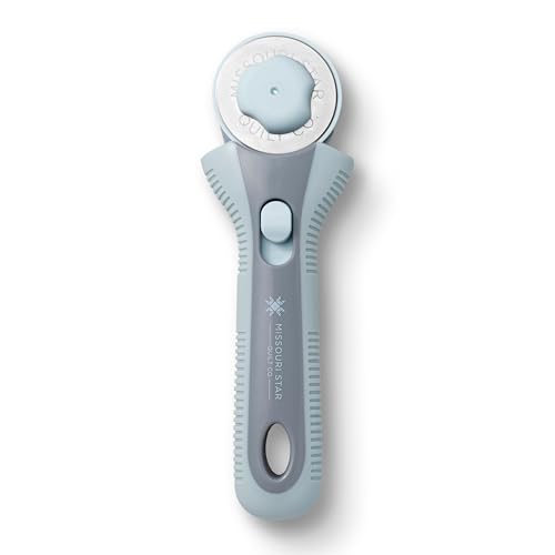 Missouri Star Rotary Cutter, 45mm Blade, Rolling Cutter Tool for Quilt Appliques and Cutting Fabrics, Essential Quilting and Sewing Supplies for DIY Craft Projects - color: 45mm Rotary Cutter