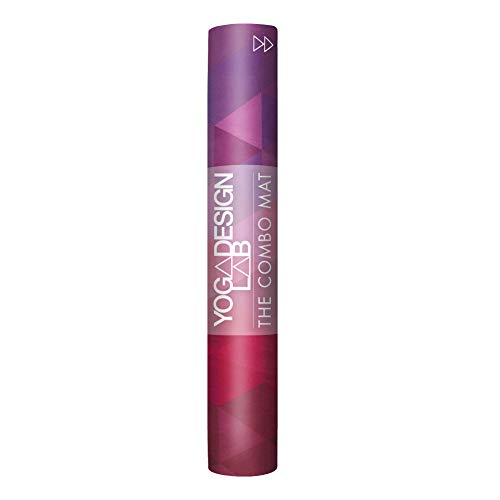 YOGA DESIGN LAB | The Combo Yoga Mat | 2-in-1 Mat+Towel | Eco Luxury | Ideal for Hot Yoga, Power, Bikram, Ashtanga, Sweat | Studio Quality | Includes Carrying Strap! - color: Tribeca Sand, size: 3.5mm