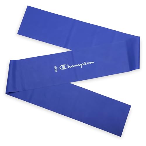 Champion Flat Resistance Bands, 3-Pack (Grey/Red/Blue) | EVA Foam | Lightweight | Balance, Alignment & Flexibility