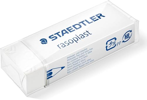 Staedtler Mars Lumograph Black Artist Wooden Lead Pencil - Box of 6 (8B 7B 6B 4B 2B HB) in Metal Box- with Tub 2-Hole Sharpener and Free Eraser