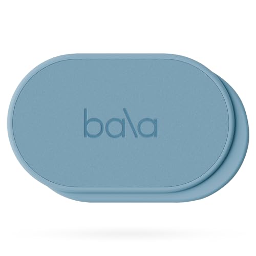 Bala Capsule Sliders for Working Out, Core Workout, Floor Exercise | Fitness Gliders for Squats, Lunges, & Push-up, Strength Slides for Yoga, Pilates, Aerobics, Women & Men - color: Sea