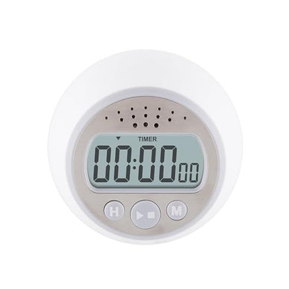 Taylor Digital Timer Counts Up and Down for School, Learning, Projects, and Kitchen Tasks, Super Loud Digital Timer, Gray | Learning, Projects, and Kitchen Tasks, Super Loud Digital Timer, Gray