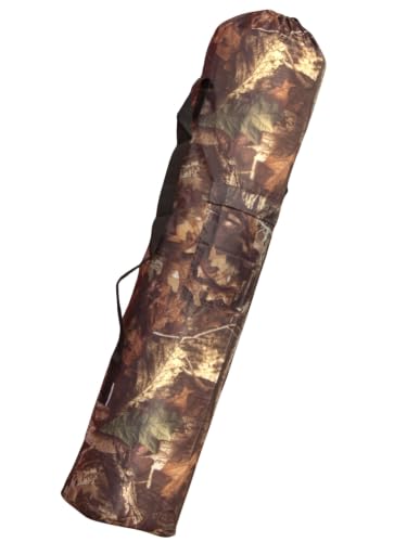 40"x7"x7" (Camouflage, M) Replacement Bag for Folding Camping Chair, Camp Chairs, Hammock, Yoga Mat, Beach Chair, Umbrella, Tent Bag 420D Oxford Polyester Fabric w/Side Pockets - color: Camouflage, size: Medium 40"x7"x7"