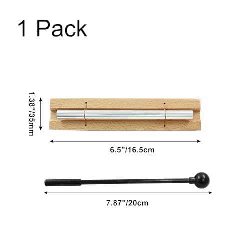 Luomorgo Meditation Chimes, Single Tone Hand Chimes, 1 Set - size: 1 Set-Single Tone