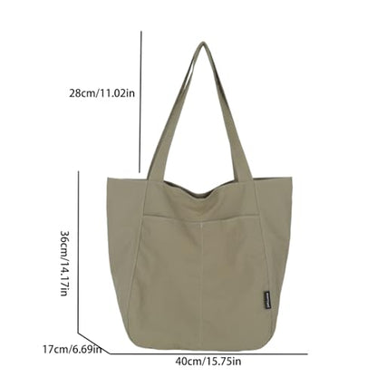Crochet Bags for Women Travel Tote Bags Knit Summer Beach Tote and Boho Tote Handbags - color: L-green