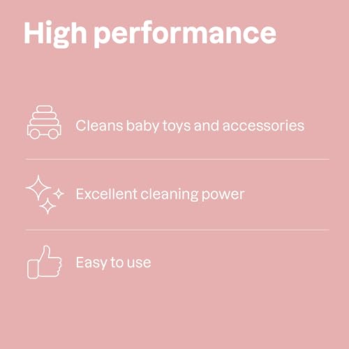 ATTITUDE Baby & Kids Toy Cleaner Spray, EWG Verified, Multi-Surface Cleaner for Toys, High Chairs & Play Areas, Naturally Derived, Vegan, Unscented, 27.1 Fl Oz (Pack of 6)