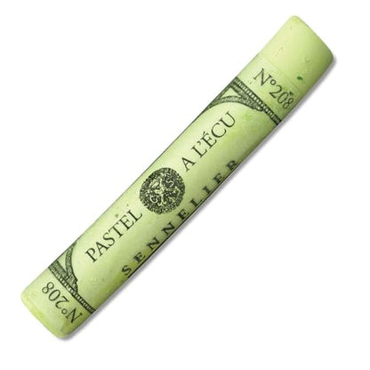 SENNELIER Extra-Soft French Pastel for Professional Artists, Apple Green 208 - color: Apple Green 208