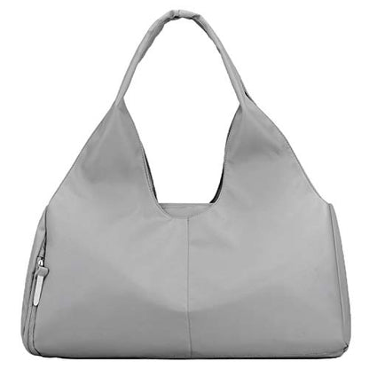 Forestfish Gym Bag For Women With Shoes Compartment & Wet Dry - color: Grey