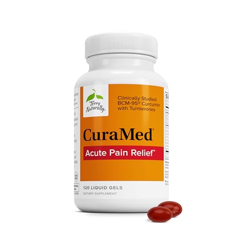 Terry Naturally CuraMed Acute - Muscle Soreness & Pain Relief - 120 Count - size: 120 Count (Pack of 1)