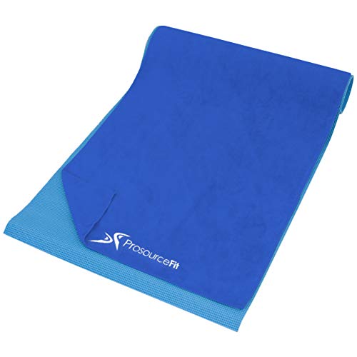 ProsourceFit Arida Yoga Mat Towel Super-Absorbent Microfiber 68-inch by 24-inch for Yoga, Pilates and Working Out (3 Color Options)