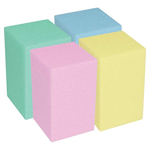 Rehabilitation Advantage Foam Block Hand Exercisers, Variety Set, 16 Count - color: Variety Set