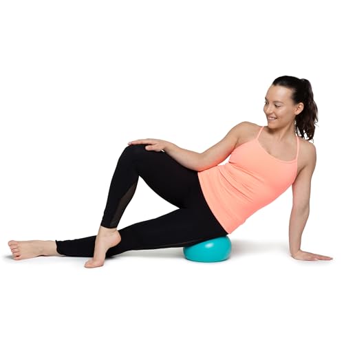 OPTP Lo Rox Body Sphere with Pump – Inflatable Pilates Ball, 8"