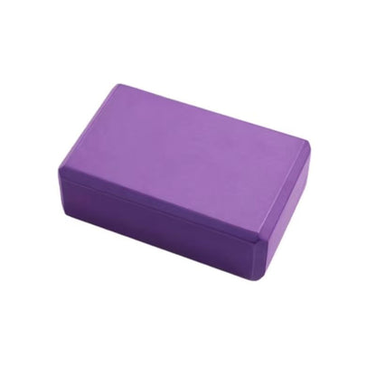 Non-Slip Yoga Block EVA Foam- 9.0"L × 5.9"W × 3.0"H, Lightweight at 0.44 lb - color: Puple, size: 0.44lb / 200g(9.0"L × 5.9"W × 3.0"H)