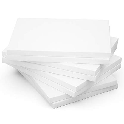 Stretched Canvas, 9x12 Inch Set of 8, Primed White | 100% Cotton Artist Canvas Boards for Painting, Acrylic Pouring, Oil Paint Dry & Wet Art Media - color: White, size: 9"x12"