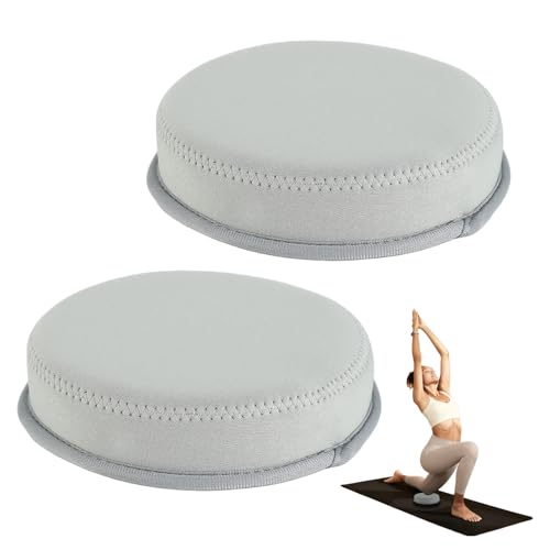 Yoga Knee Pad, 1.57 Inch Thick, Memory Foam and EPE Foam, Waterproof and Non-Slip, for Knees Elbows Wrist Hands Head Yoga Pilates Work Out Kneeling Pad, Exercise Mat 2 - color: Light Gray