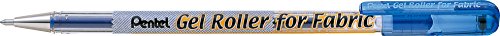 Gel Roller for Fabric, 1.0mm, Bold Lines, Permanent, Blue Ink, Box of 12 (BN15-C) - color: Blue, size: 1 Count (Pack of 12)