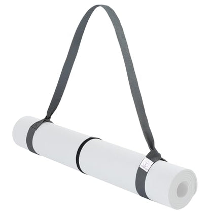 Yoga Mat Carrier Strap, Adjustable Thick Straps Sling for Carrying Large Mats, Stretching Band - color: 1pc Grey