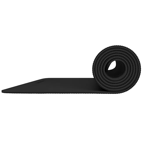 Retrospec Zuma Yoga Mat 6mm Thick Non-Slip TPE Exercise Mat | Cushioned Workout Mat for Yoga Pilates and Home Stretching | 72 x 24 with Carrying Strap