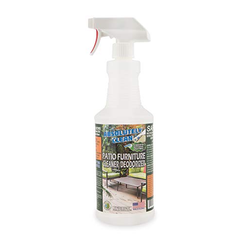 Amazing Patio Furniture Cleaner - Natural Enzyme Easily Remove Dirt, Bird Droppings, Food and Mildew Stains and More from Your Outdoor and Patio Furniture - USA Made - size: 32 Fl Oz (Pack of 1)