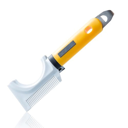 VOOMEY 7-in-1 Paint Brush Comb, Paint Roller Cleaner, Paint Brush Cleaner Tool,Paint Can Opener,Scraper Design - size: 7-in-1 Paint Brush Comb
