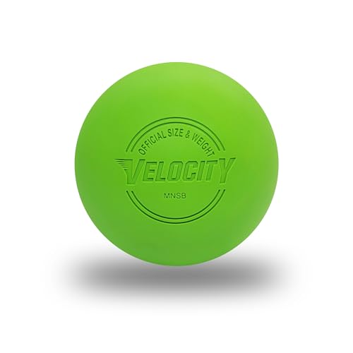 Velocity Lacrosse Balls - 9가지 색상 선택 가능, 1, 2, 3, 6, 18, 60, 120 (케이스) 팩 - color: 라임 그린., size: 1 Ball, style: 연습용 공